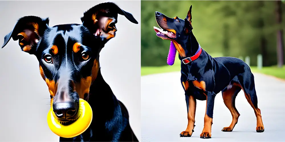 Best Dog Toys for Dobermans post featured image