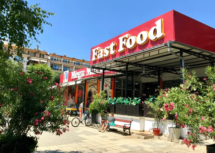 fast food outlet